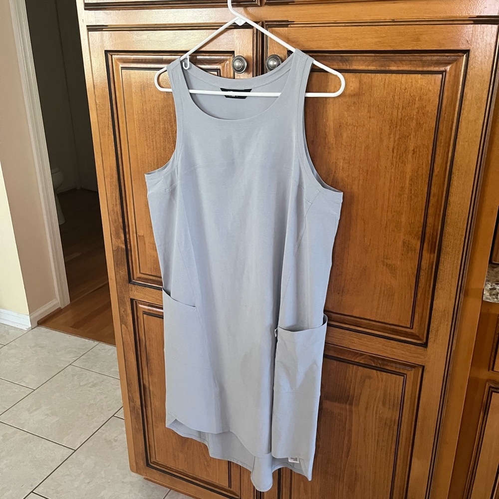North face “wicking”  Gray Sleeveless Dress